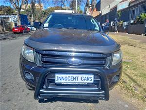 2013 FORD RANGER EXTRACAB 2.2 DIESEL, MANUAL, GREY COLOR, MILEAGE 