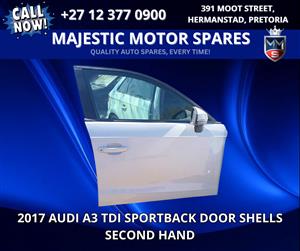 2017 Audi A3 TDI Sportback Door Shells for Sale