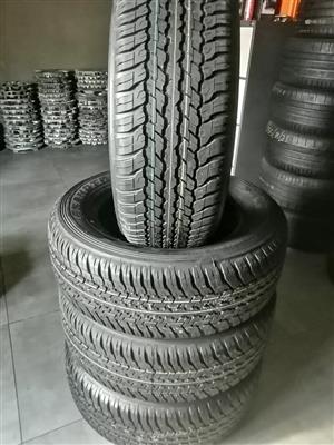 265/65/17 Dunlop Grandtrek A/T25 brand new set R7500
