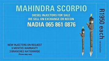 MAHINDRA SCORPIO DIESEL INJECTORS FOR SALE