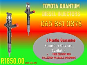 RECONDITIONED DIESEL INJECTORS FOR TOYOTA QUANTUM FOR SALE