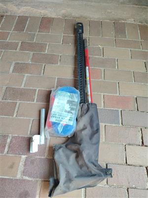 High lift Jack and snatch strap