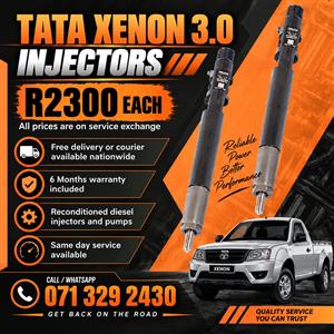 TATA XENON 3.0 INJECTORS FOR SALE WITH WARRANTY 