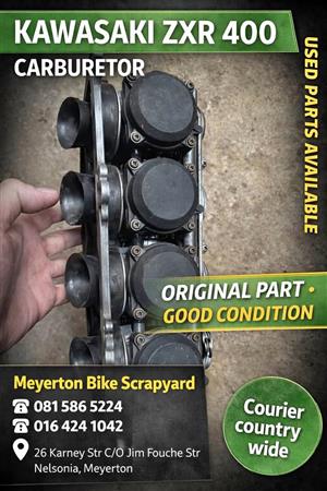 Kawasaki ZXR 400 Carburator. 