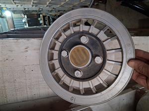 Trailer 10 inch wheel cap