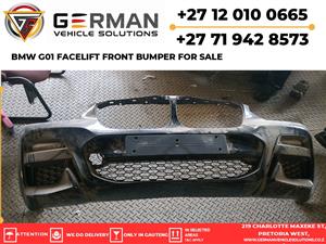 BMW g01 facelift front bumper second-hand and ready for pickup