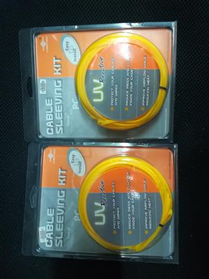 Computer cabling sleeving kits 