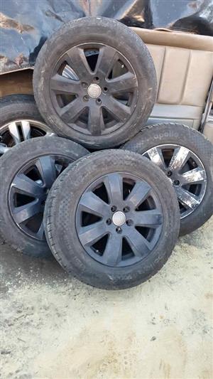 Audi A6 Rims & Tyres Size 215/55R16 ●97H