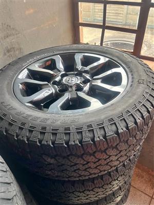 Toyota Hilux Legend RS 18” Mag Rims ( With Used Tyres)
