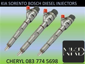 KIA SORENTO DIESEL INJECTORS FOR SALE OR RECONDITIONING