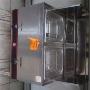brand new double gas fryer