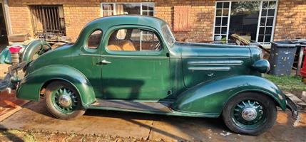 1936 Chev 5 window coupe
