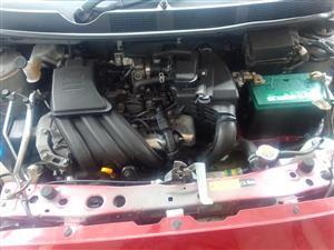 2017 DATSUN GO+1.2 MANUAL PETROL MAROON COLOR 