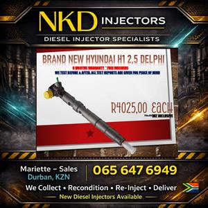 2.5 Hyundai H1 Delphi Diesel Injectors