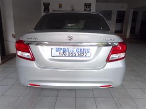2018 SUZUKI DZIRE 1.2 AUTOMATIC  PETROL SILVER  COLOR SERVICE BOOK SPARE KEY 