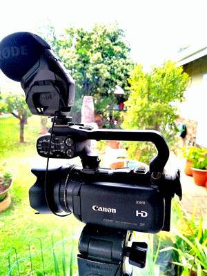 Canon XA10 video camera 