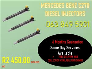 MERCEDES BENZ C270 DIESEL INJECTORS BRITS NORTH WEST 
