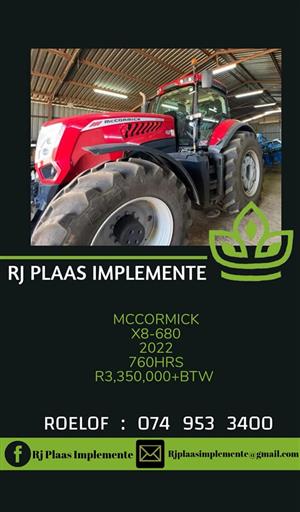 McCormick x8 680