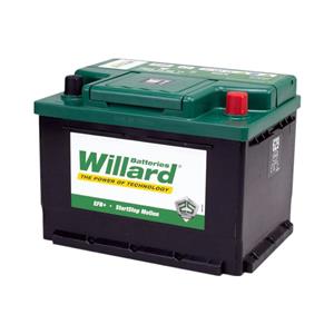 Willard 628/9 Car Battery - Reliable, Maintenance-Free Power for Your Vehicle