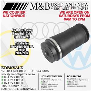 Air Below/Spring Rear Right Side (Brand New) Suitable for Mercedes-Benz ML W164  2005-2012