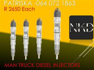AFFORDABLE DIESEL INNJECTORS FO MAN TRUCK INJECTORS FOR SALE