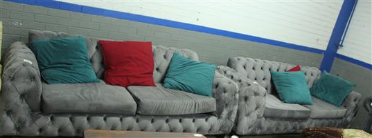 2X2 SEATER GREY COUC