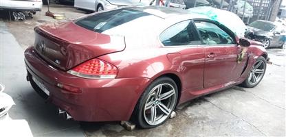 BMW E63 M6 STRIPPING FOR SPARES M6 S85 COUPE SMG GEARBOX S85 V10