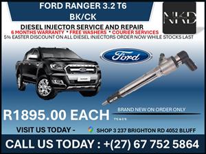 Ford Ranger 3.2L T6 BK/CK Diesel injectors 