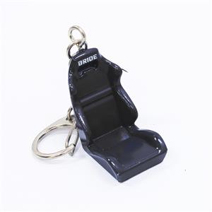 Keyring with Racing Seat (black)