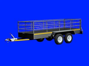 4 Meter Double Axle with Mesh