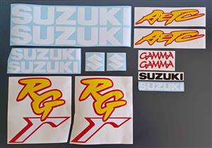 1992 Suzuki RG 125F stickers decals graphics
