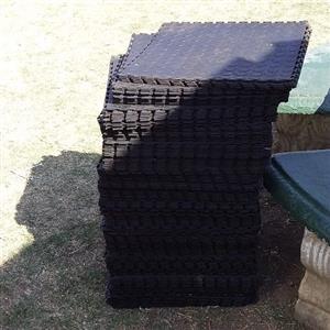 500mm x 500mm workshop rubber mats