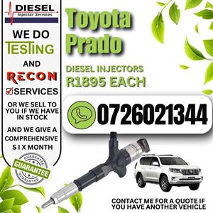Toyota Prado diesel injectors for sale