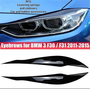F30 Gloss black Eyelids or E90 gloss black Eyelids
