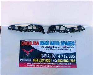VW Polo 6 left and right rear/back  bumper slider (hatchback) (2015-2020)