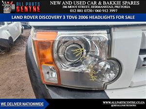 2006 Land Rover Discovery 3 TDV6 headlights - for sale