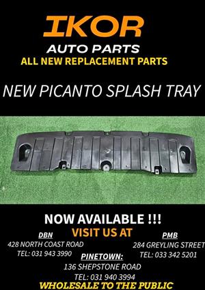 NEW PICANTO SPLASH TRAY 