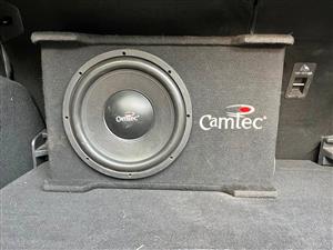 Camtec downward firing 12 inch subwoofer