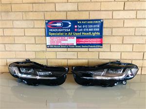 JAGUAR XE X760 LH AND RH XENON HEADLIGHTS