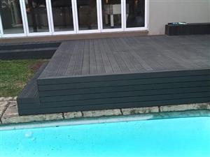 Wooden and composite deck floors 