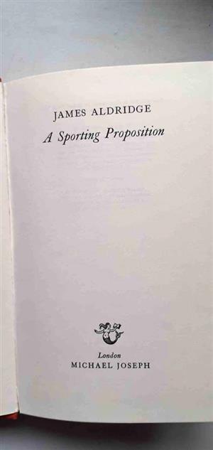 A sporting proposition- James Aldridge
