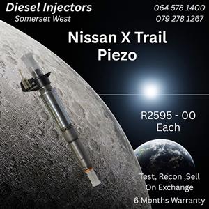 Xtrail Piezo diesel injectors