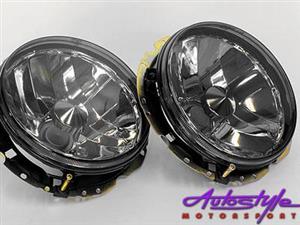 VW Golf Mk1 Smoked Headlights