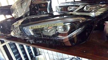 Mercedes Benz w118 headlights CLA 