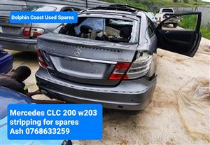 Mercedes CLC 200 stripping for spares