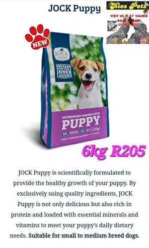 Jock puppy nutrition for small and medium breeds