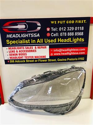 Mercedes Benz W212 left side headlight replacement lens 