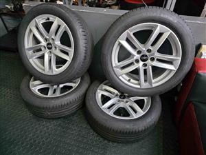 225/50/17 CONTINENTAL TYRES & 17 INCH OEM AUDI RIMS