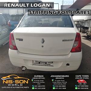 RENAULT LOGAN STRIPPING FOR SPARES