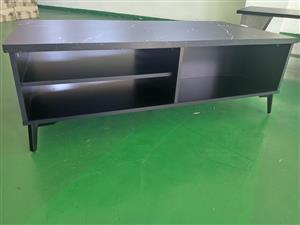 HW3134 black Coffee Table, Made of E2 Board Particles , with 3D&PU Paper Laminat